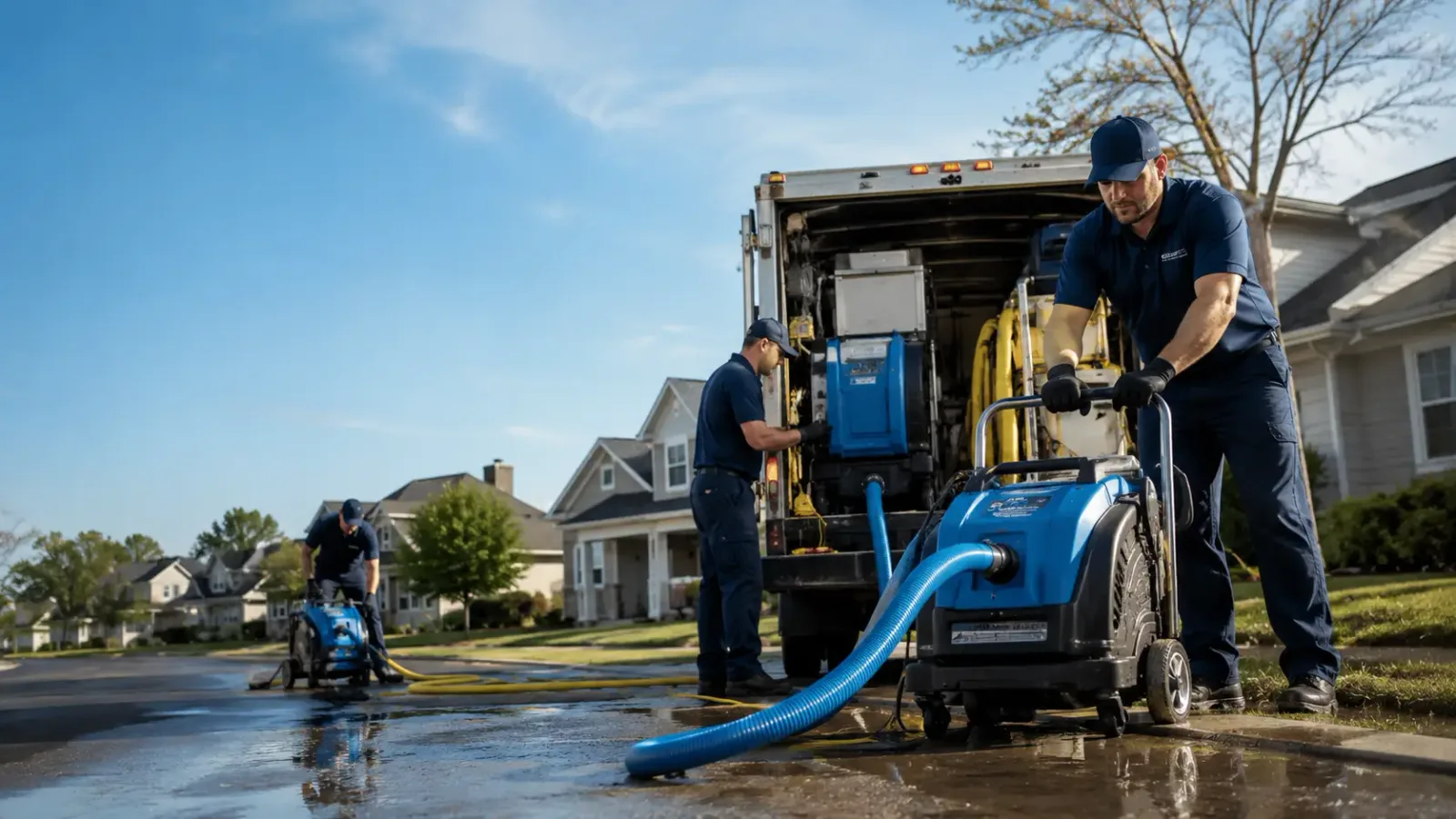 Flood Damage Cleanup in Datto, AR
